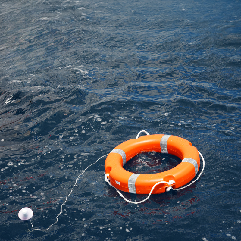 LALIZAS Lifebuoy Ring GIOVE, SOLAS/MED MOB Systems