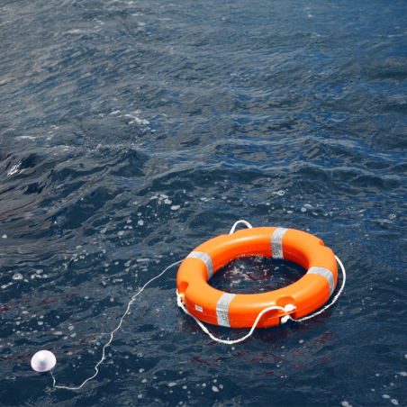 LALIZAS Lifebuoy Ring GIOVE, SOLAS/MED MOB Systems