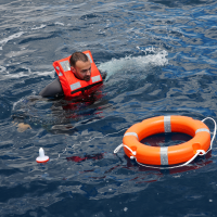 LALIZAS Lifebuoy Ring GIOVE, SOLAS/MED MOB Systems