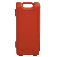 LALIZAS Hard Case for EEBD, w/Transparent Window, Polyethylene, Orange Product Categories