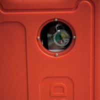 LALIZAS Hard Case for EEBD, w/Transparent Window, Polyethylene, Orange Product Categories