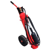 Πυροσβεστήρας Tροχήλατος, CO2, 10kg, με Σωλήνα, Χοάνη & Ακροφύσιο, SOLAS/MED (EN,FR,ES,PT) Εξοπλισμός Πυρόσβεσης
