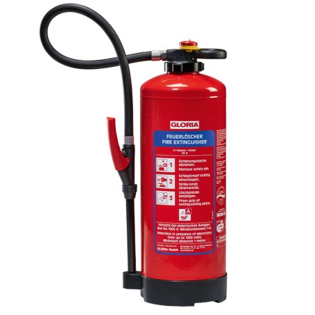 LALIZAS Fire Exting. Lithium-Ion Battery PFAS Free,9L,Cartr.Oper.,w/wall bracket,SOLAS/MED(EN,GR,CN) Fire Fighting Equipment