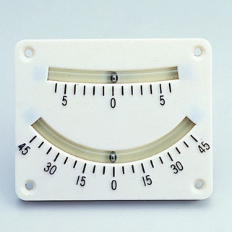 Plastic Clinometer, 2 Scales Navigation Instruments