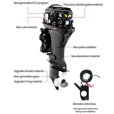HIDEA Outboard Engines - The Ultimate "ALL AROUND" Outboard Engine - 60 HP Outboard engines