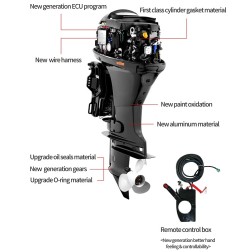HIDEA Outboard Engines - The Ultimate "ALL AROUND" Outboard Engine - 60 HP Outboard engines