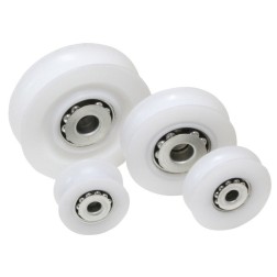 Sheaves with S/S Balls & Covers, Nylon Blocks & Spare Parts