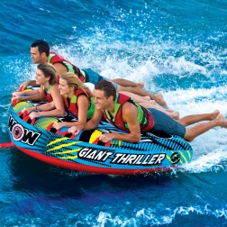Ski Tube, GIANT THRILLER 4p Towable Tubes