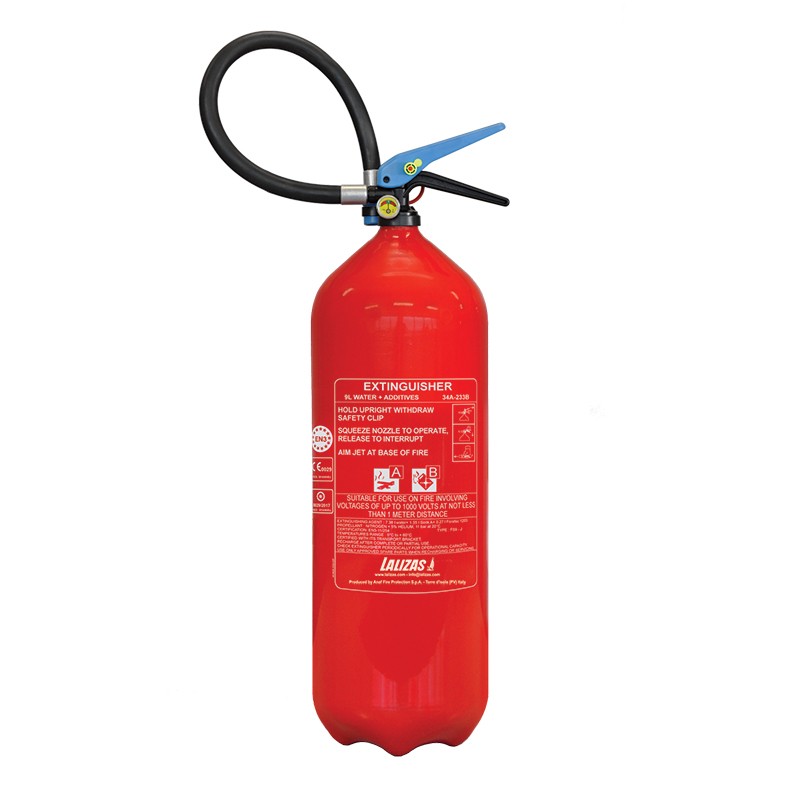 LALIZAS Fire Extinguisher Foam 9lt Stored Pressure Fire Extinguishers