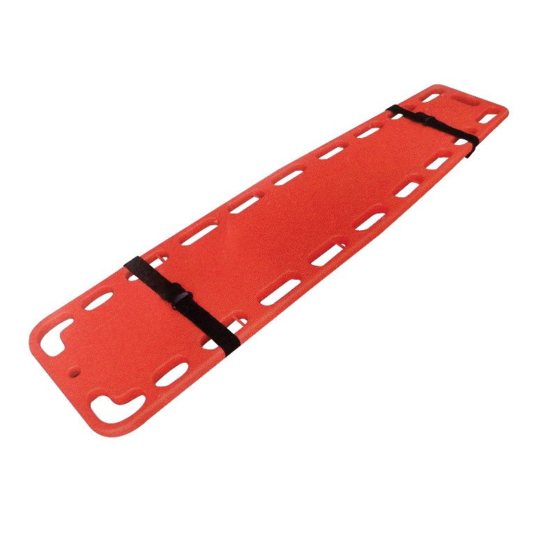 Spine Board, Plastic, Red Medical Equipment