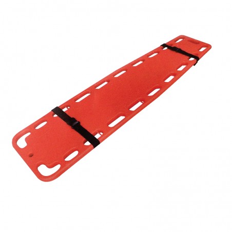 Spine Board, Plastic, Red Medical Equipment