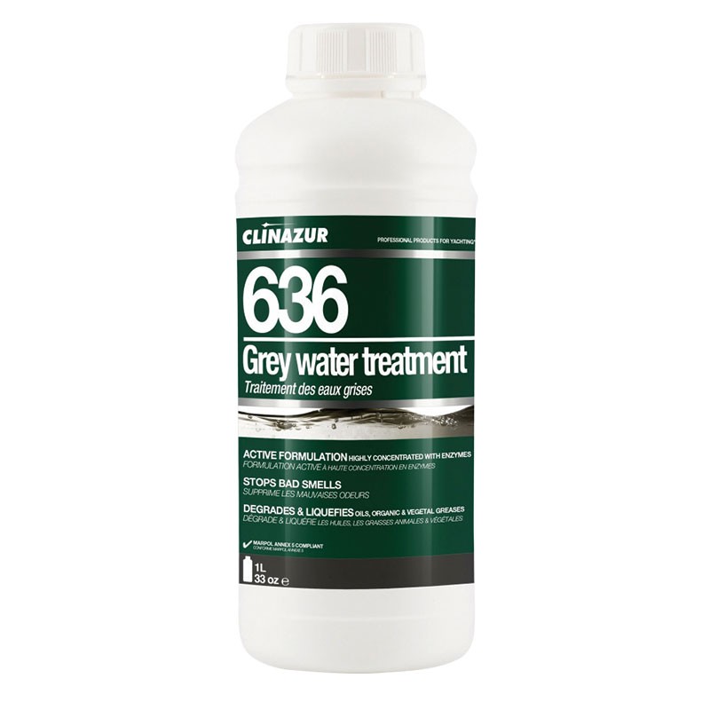 636 Grey Water Treatment, 1lt Black and Grey Water tank treatments