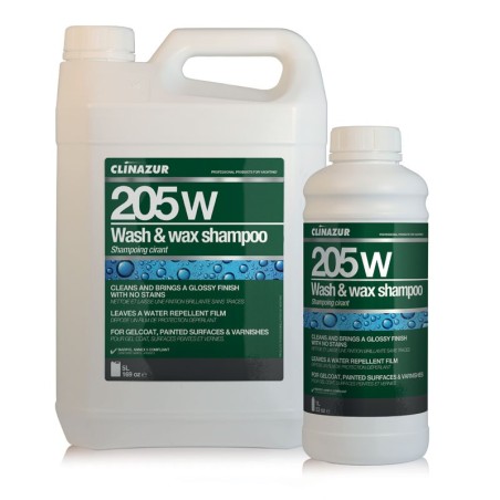 205W Wash & Wax Shampoo Cleaning & Repair Products