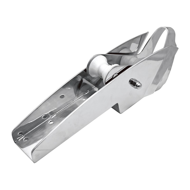 Bow Roller, Self Launching, w/Gimballing end, Inox 316 Anchors
