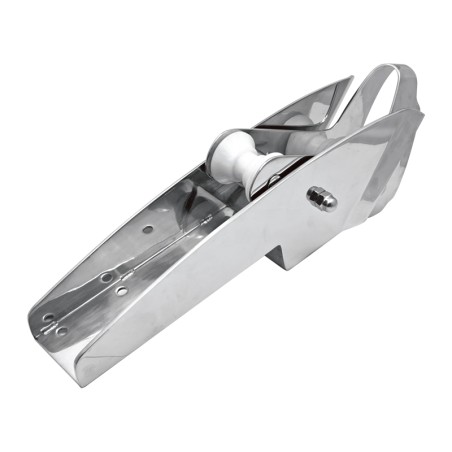 Bow Roller, Self Launching, w/Gimballing end, Inox 316 Anchors