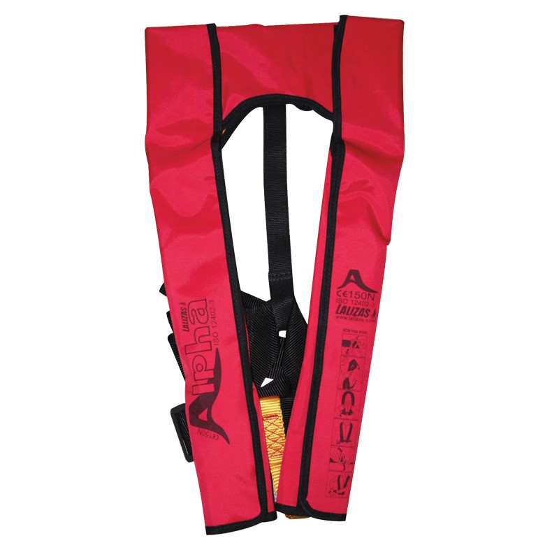 Alpha Inflatable Lifejacket, 170N ISO 12402-3 Safety