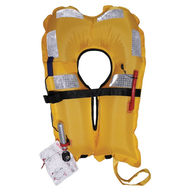 Delta Inflatable Lifejacket, Belt-Pack, Manual, 150N, ISO, Adult Drain Plugs