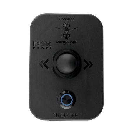 MAX POWER Joystick 4 Directions, for Hydraulic Retractable Thrusters R300 & R450, Black Bow Thrusters & Accessories