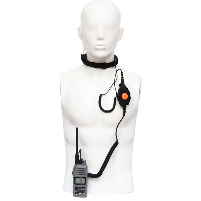 Headset with Neck Mic and Talk Button for VHF (72813) VHF radio stations