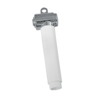 Classic Shower Head, 1/2'' Thread, White Showers & Accessories