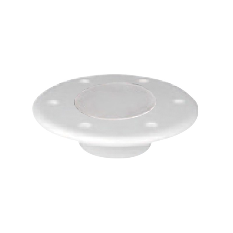 Table Bottom Plate, Flush mounted, Ø190mm-Η.10mm, White Tables & Pedestals