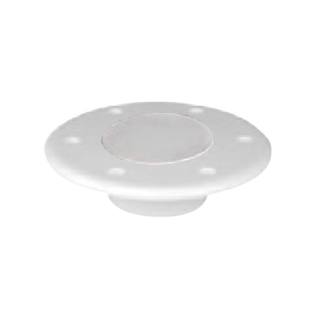 Table Bottom Plate, Flush mounted, Ø190mm-Η.10mm, White Tables & Pedestals
