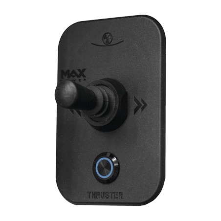MAX POWER Joystick 2 Directions, for Tunnels Thrusters, Black Bow Thrusters & Accessories