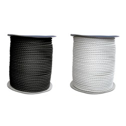 Mooring Rope, 3-Strand, Double-twisted Ropes