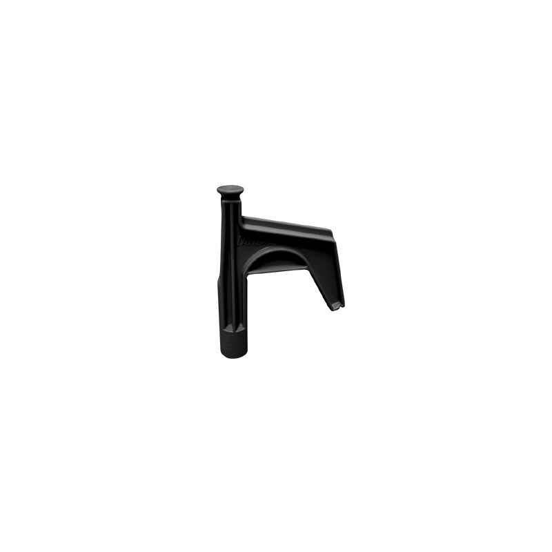 Hook with Thread, Ø22mm, Black Boat Hooks