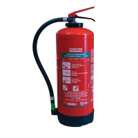 LALIZAS Fire Extinguisher PFAS Free Foam,Cartridge Operated,w/wall bracket, SOLAS/MED(EN,GR,CN) Fire Extinguishers