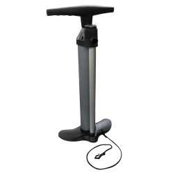 Hand Pump, Double Action, High Pressure, with Manometer Inflatable Boats, Engines & Accessories